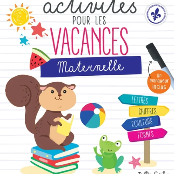 MES PREMIERES ACTIVITES POUR LES VACANCES PREMATERNELLE