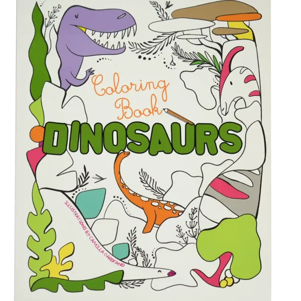 COLORING BOOK DINOSAURS